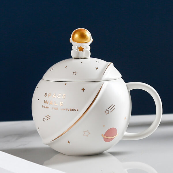 Creative Cute Space Solar System Ceramic Coffee Mug 4