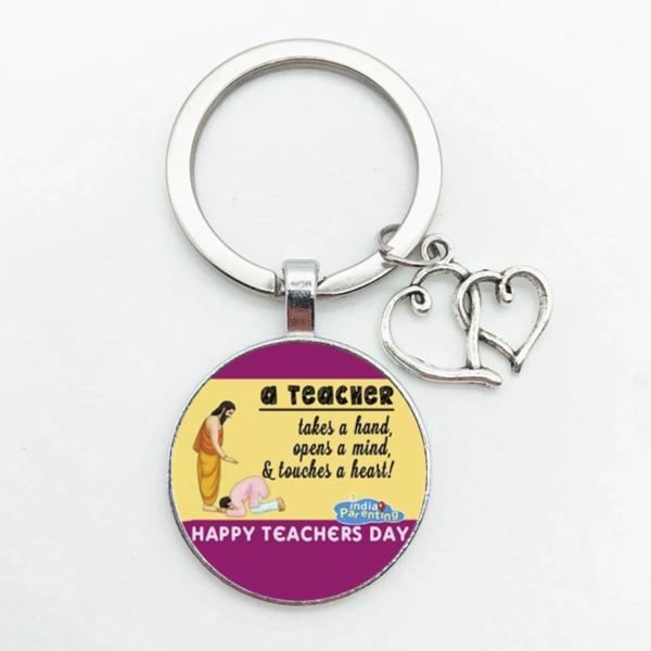 Gift for The Teacher Day Keychains The Best Teacher Presents 3