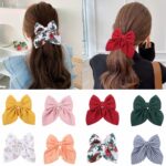 Sweet Solid Color Butterfly Bowknot Hairpins