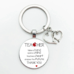 Gift for The Teacher Day Keychains The Best Teacher Presents