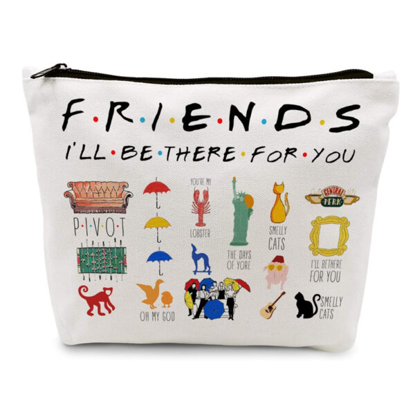 Best Friend Bestie Soul Sister Colleague Makeup Cosmetic Bags 1