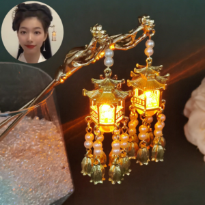 Ancient Style Hairpin Clips Classical Palace Lantern Hair Sticks
