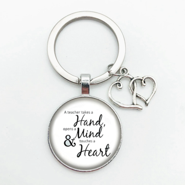 Gift for The Teacher Day Keychains The Best Teacher Presents 2