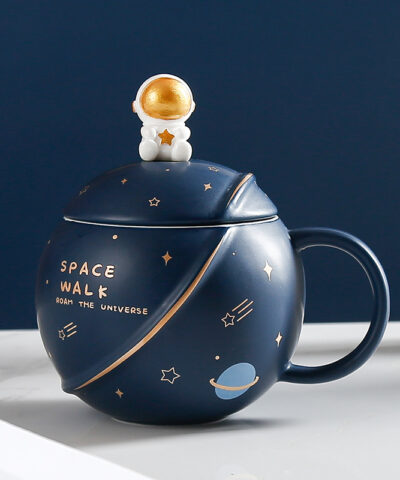 Creative Cute Space Solar System Ceramic Coffee Mug