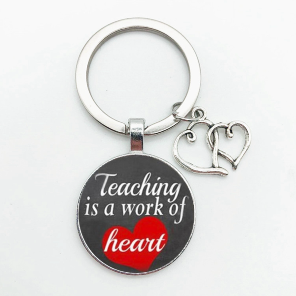 Gift for The Teacher Day Keychains The Best Teacher Presents 4