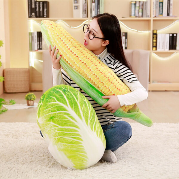 Simulation Vegetable Shape Plush Toys Stuffed Cushions 6