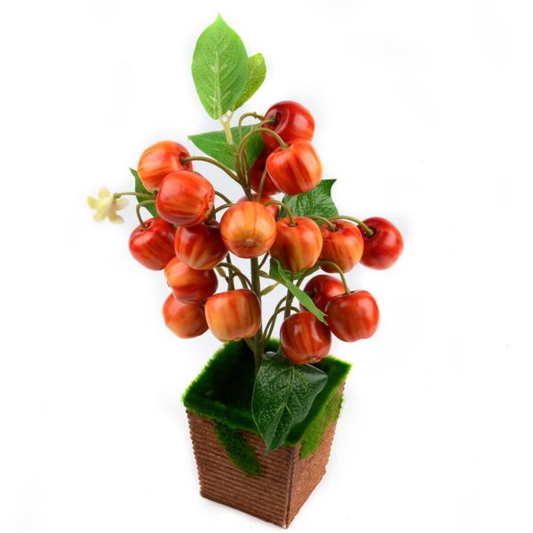 One Bundle Artificial Fruit Small Berries for Tree Bonsai 4