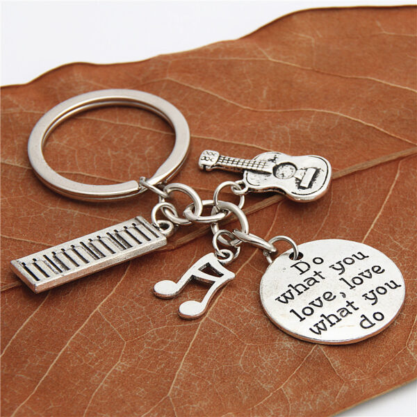 Piano Keychain Musical Keyring Gift for Teacher 6