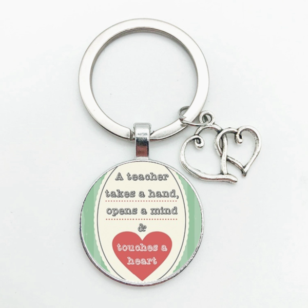 Gift for The Teacher Day Keychains The Best Teacher Presents 6