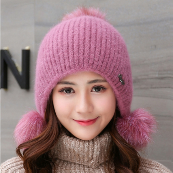 Winter Fashion Beanie Sweet Cute Wool Hat