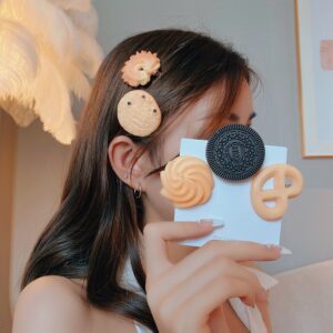 Creative Biscuit Barrette Cute Hairpins 2