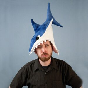 Plush Shark Hat for Funny Halloween Festival 1