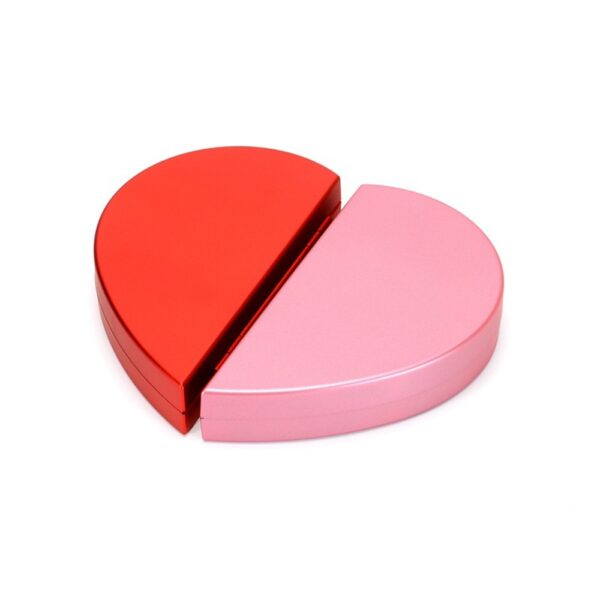 Heart Shaped 3D Rose Rotating Ring Box Creative Rose Flower Proposal Ring Box For Couples 4