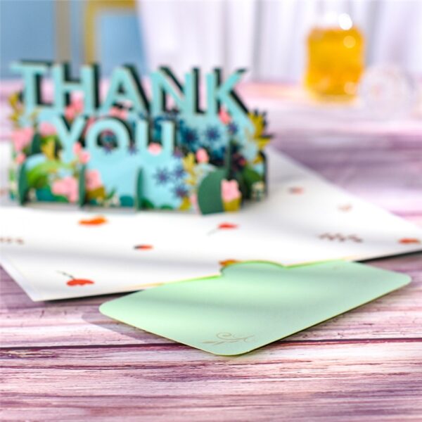 10 Packs Pop-Up Thank You Cards 4