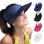 Flexible Adult Cap Anti-UV Wide Brim Visor Hat