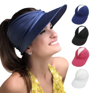 Flexible Adult Cap Anti-UV Wide Brim Visor Hat 1