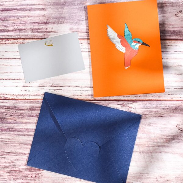 10 Packs 3D Hummingbird Pop-Up Birthday Cards Handmade Gifts 2