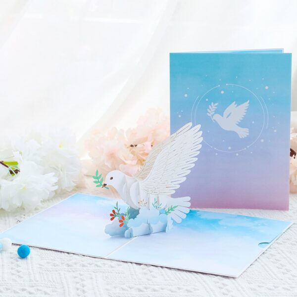 3D Pop UP Happy Birthday Greeting Invitation Cards Thank You Cards 3