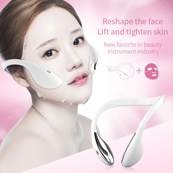 Electric V Face Lifting Machine Facial Slimming Shaping Microcurrent LED Light Device 5