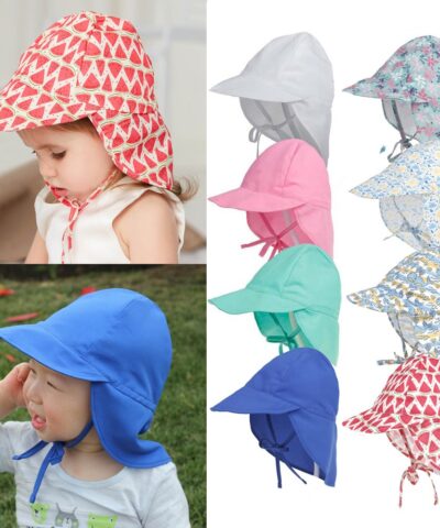 SPF 50+ Baby Sun Hat Adjustable Summer Baby Cap