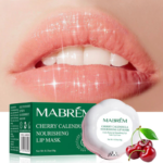 Cherry Calendula Nourishing Lip Mask Exfoliation Repair Lip Lines Relief Dry Lips Moisturizing