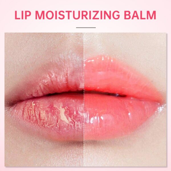 Lip Balm Long-lasting Moisturizing Oil Anti-drying Dead Skin Hydration Lightening Plumper Lip Balm 5