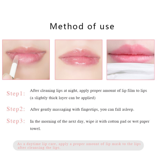 Cherry Calendula Nourishing Lip Mask Exfoliation Repair Lip Lines Relief Dry Lip Moisturizing 4