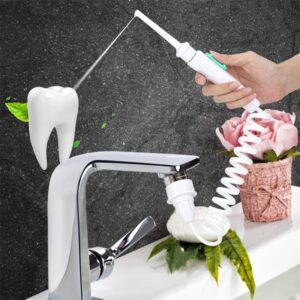 Dental Water Flosser Faucet Oral Irrigator Portable Dental Water Jet 13