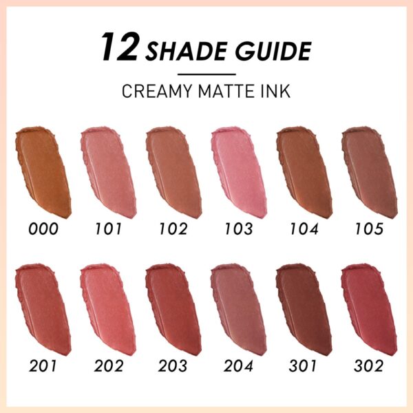 Velvet Matte Lip Gloss Waterproof Long-lasting Moisturizing Lightweight High Pigment 6