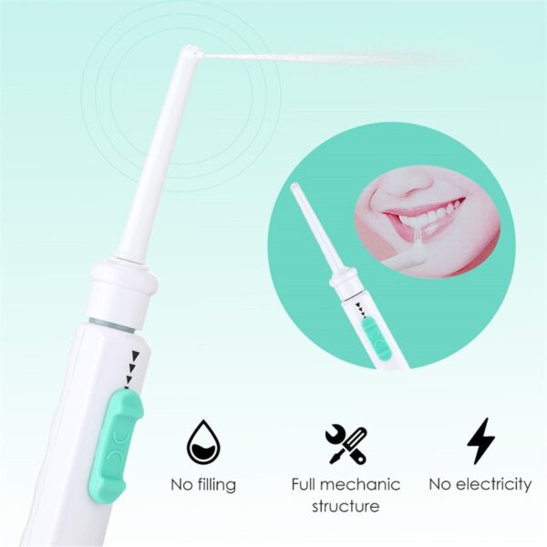 Dental Water Flosser Faucet Oral Irrigator Portable Dental Water Jet 4