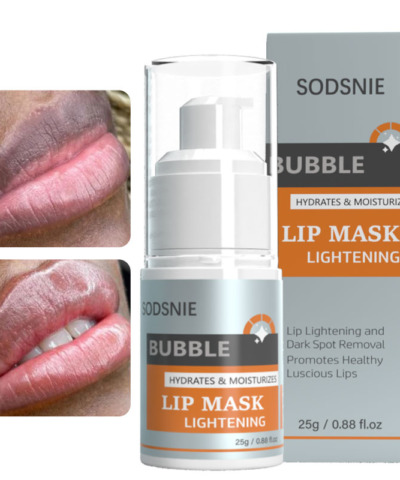 Bubble Lip Lightening Mask For Dark Lips Moisturizing Remove Dead Skin Reduce Pigmentation