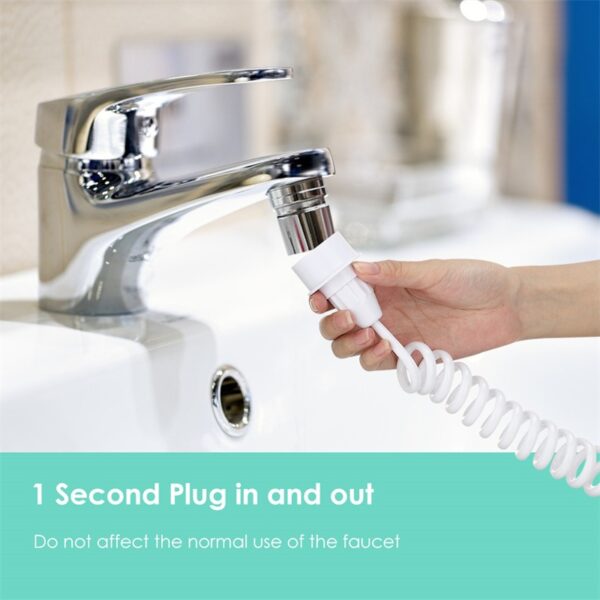 Dental Water Flosser Faucet Oral Irrigator Portable Dental Water Jet 2