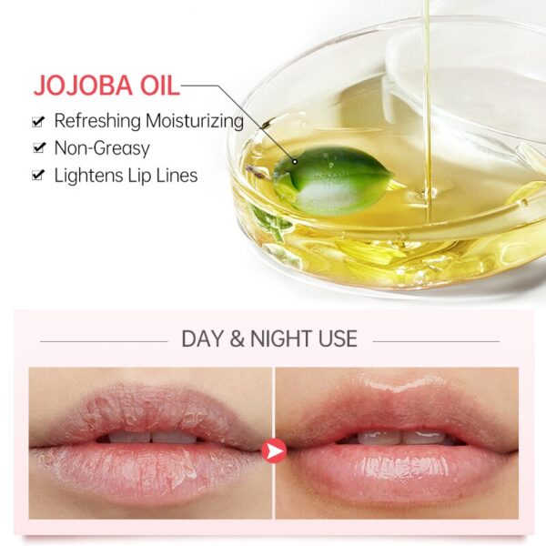 Lip Balm Long-lasting Moisturizing Oil Anti-drying Dead Skin Hydration Lightening Plumper Lip Balm 2