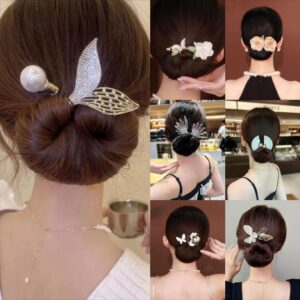 Donut Hair Bun Maker Hairstyle Accessories 1